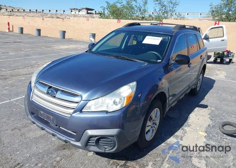 2013 Subaru Outback 2.5I from USA, damaged, VIN 4S4BRBAC9D3293531